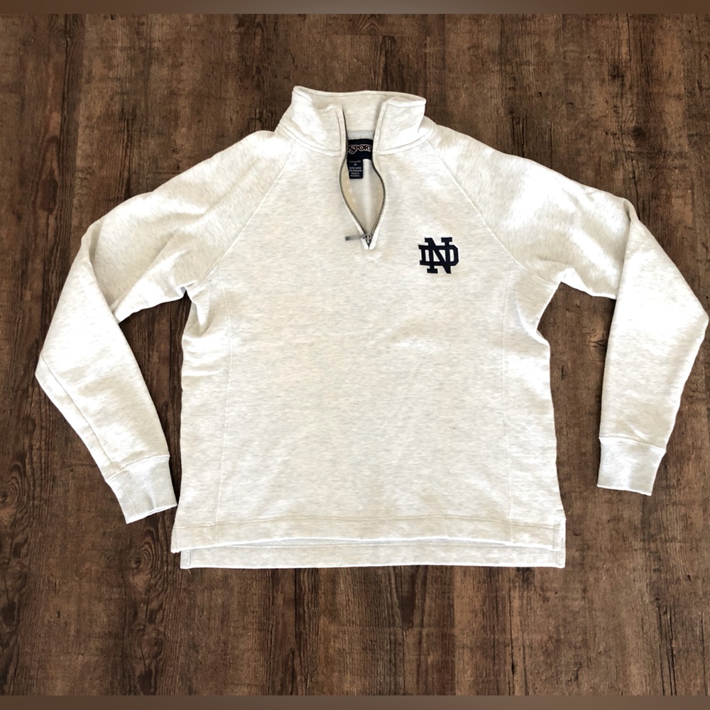 Jansport Notre Dame Quarter Zip Sweatshirt
